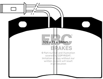 EBC Brakes DP702 Blackstuff Brake Pads