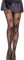 EROSPA® Netz-Strumpfhose - Damen - Totenkopfmuster Halloween Fasching Karneval - Schwarz