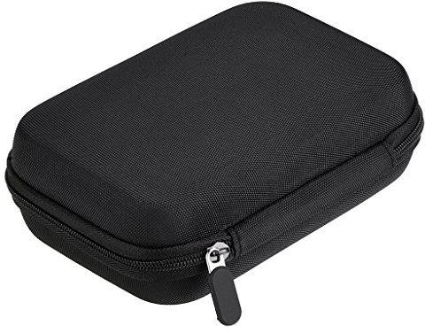 Hipiwe Hartschalen-Tragetasche für ätherische Öle 12 Flaschen (kann 5 ml, 10 ml Rollen) Reisegröße Tasche Organizer perfekt junges Leben, Doterra und mehr, Schwarz (Schwarz) - HW0055