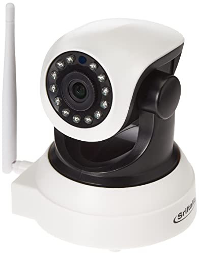 Cámara de vigilancia con detección de visión nocturna WiFi Sricam, cámara IP inalámbrica, 2 canales de audio, alerta de detección de movimiento, videovigilancia