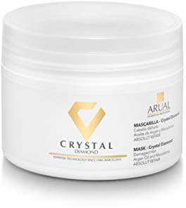 Arual Mascarilla Crystal reparadora del cabello, 250Ml,