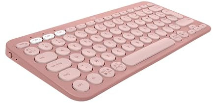 Logitech Pebble Keys 2 K380s - AZERTY French Layout, Rose
