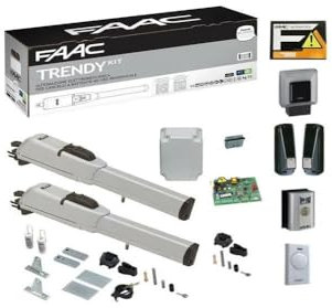 faac kit automazione 230v ac trendy kit green 104419445