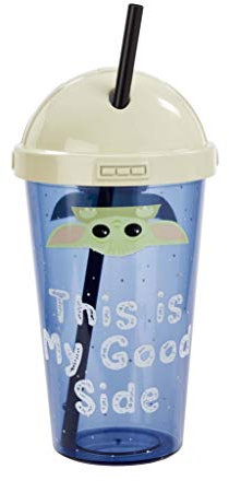 Funko Taza con Pajita, Multicolor, 420 ml