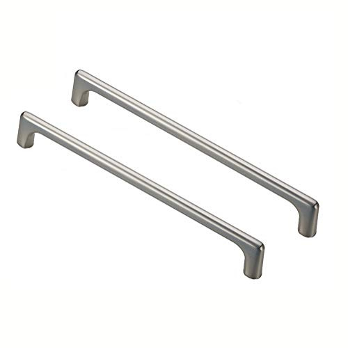 Dreneco 2 Pack Kitchen Cupboard Handles Cabinet Handles Drawer Pulls Cupboard Knobs Cabinet Hardware (320mm, Brushed Chrome)