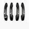 Auto Türgriff Schale Auto Türgriff Abdeckung Trim Rahmen Aufkleber Für Mercedes Für Benz A B C E GLC CLA GLE GLS GLB Klasse W177 W247 W205 W213 X253 C118 W167 Türgriff Aufkleber (Color : 8)