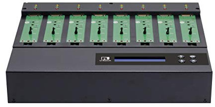 UReach PV800 1-7 PCIE NVME SSD Duplicator M.2 Solid State Drive Cloner & Hard Drive Sanitizer