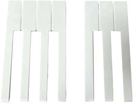 Klaviertasten-Ober Reparatur-Instrument-Tastatur-Ersatz für Klavier, Weiß