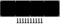 GALOFAY Door Kick Plate 30 inches Acrylic Decorative Plates Protector for 32 inches Front Doors, 1/10 inch Thickness 8x 30 Black