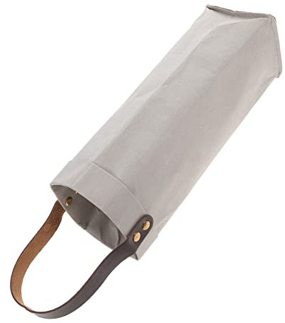 DOITOOL Geschenktüten Papier Tragetasche Einzeln Urlaub Geschenktüten Papier Wiederverwendbar Tote Rot Camping Picknick Weinhenkel Flasche Kraft For Papier Tragetaschen