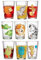 Ritzenhoff & Breker Bicchieri per bambini con motivi, set da 9 pezzi, 205 ml, lavabili in lavastoviglie, animali della foresta/Happy Zoo/mostri, motivo: animali colorati
