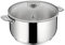 Casserole Inox 20cm Sans Poignée + Couvercle Verre - 012138031214