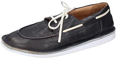 MOMA Elegante Schuhe Herren Leder blau 42 EU