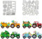 GLOBLELAND Traktor-Metallstanzformen Trakto Metallschablonen Für DIY-Scrapbooking Metall-Stanzformen Für Die Herstellung von Papierkarten Stanzformen DIY-Alben Kartenherstellung