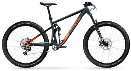 Ghost Riot Trail Essential Fully Mountainbike (29 | dunkelgrau/orange)