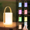 light to hope Lampe de Table Sans Fil Lampe de Table D'extérieur Télécommandes Variable Blanc Chaud et RVB, Lanterne Portable IP44 LED pour Intérieur, Jardin, Terrasse, Camping (11 X 22cm)