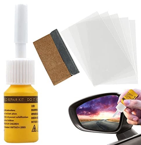 Auto Windschutzscheibe Reparatur Set - Nano Glas Reparatur Fluid für Auto | Reparatur Flüssigkeit für Autoscheiben Risse