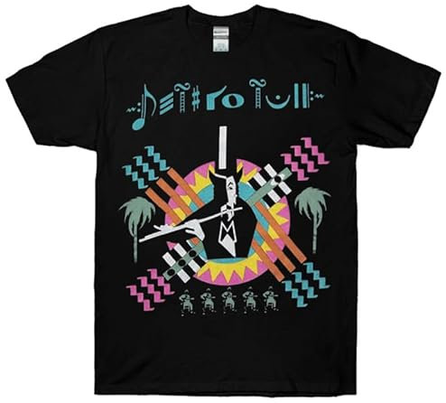 Jethro Tull Light and Dark Black T-Shirt Fullsize S-5XL BlackMediumBlackM