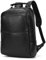 Men's Vintage Full Grain Leather Backpack for 15.6 Inch Laptop Rucksack Work Bag Anti Theft Travel Business Backpacks, 1821 Black