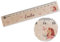 Holz Lineal 15cm - Einhörner - Einhorn Holzlineal für Mädchen | Personalisierbar mit Namen | Ideal für Grundschule - 15 cm - Holz - personalisierte geschenke einschulung 15 cm unicorn