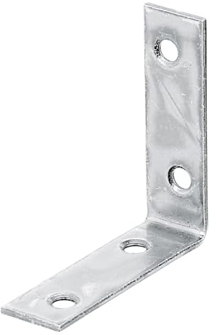 Alberts 848606 Stuhlwinkel | sendzimirverzinkt | 50 x 50 x 15 mm | 120er Set