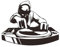 SUPERDANT Hip Hop DJ Wandaufkleber DJ Silhouette Wandsticker Musik Wandtattoo Dekor Abziehen Und Aufkleben DIY Schwarze Kunst Vinyl Wandsticker Für Schlafzimmer Wohnzimmer Musikzimmer