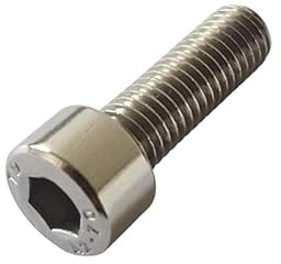 Zylinderschrauben M8 x 60 mm Edelstahl A2-70 DIN 912 mit Innensechskant Zylinderkopf - ISK Schrauben (Gewinde: M8, Länge: 60 mm, Menge: 25 St.)