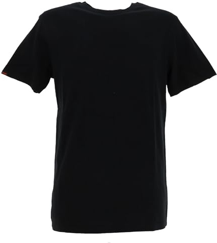 Superdry Herren Classic Essential T-Shirt Tiefschwarz XXXL