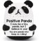 Calkkrer Positive Crocheted Panda, Handgemachtes Kuscheltier, Emotionale Unterstützung, Motivationsgeschenk, Glücksbringer, Entspannungs-Geschenk, Aufmunterung