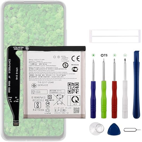 Swark Batteria di ricambio C11P2003 compatibile con Asus Zenfone 8 ZS590KS 0B200-0395000 con kit di attrezzi di riparazione aggiornato
