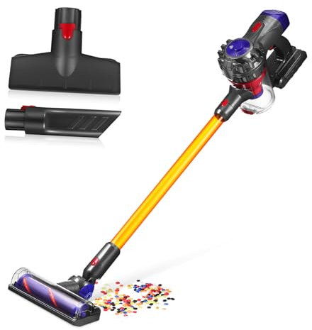 MUSISALY Aspirapolvere Giocattolo Per Ragazzo Funziona Davvero 3 Testine Di Aspirazione Giocattolo Educativo Per Pulizia Per Giochi Di Ruolo e Responsabilità Set Pulizia Dei