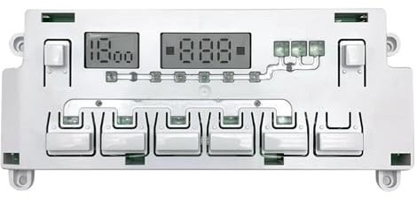 BWJUSWS 41041467 Control Board PCB Assembly Electronic Control Panel Display Module Compatible with Candy Hoover Washing Machine