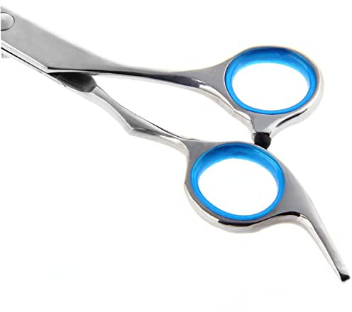 NIYANGLE 1 Paar Friseurscheren Set Haarschneider mit Effilierschere und Gerader Schere für Friseursalons und Heimgebrauch Zufällige Farbvarianten Zufällige Farbe