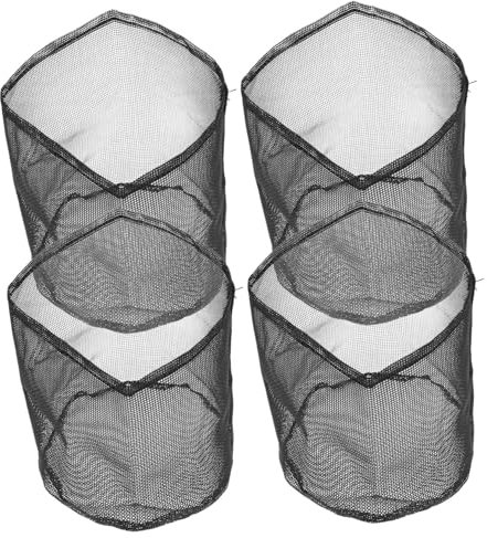 TOYANDONA 4 Pièces Pots de Plantes Aquatiques Lot de Maille pour Étang de Plantation Réutilisables pour Nénuphars Lotus et Plus