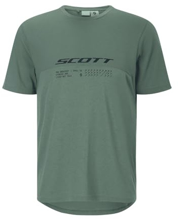 Scott Vertic DRI Fahrradtrikot Kurzarm grün 2026: Größe: L (50/52)