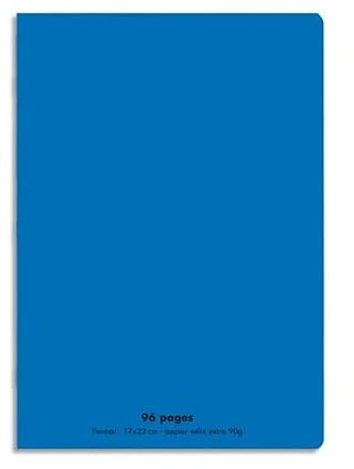 CONQUERANT CLASSIQUE Cahier 170 x 220 mm, s‚yŠs, bleu