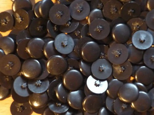 50 Stück Abdeckkappen für InnenStern Gr.25 Schrauben schwarz RAL9005