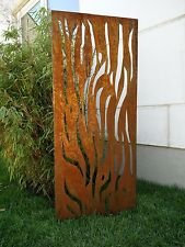 Zen Man Sichtschutzwand Sichtschutz TrennwandvGartenzubehör Gartendekoration Deko Garten Gartenartikel 031398-1 H125cm Materialstärke:1mm