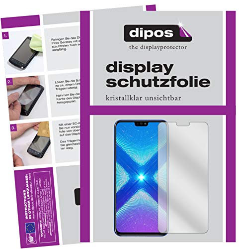 dipos I 2X Pellicola Protettiva Compatibile con Honor View 10 Lite Pellicola di Protezione Cristallo