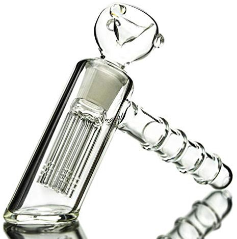 Bongs en verre Pipes à eau Marteau 6 Bras perc recglass Percolateur Bubbler Oil Rigs Verre Bongs Matrix Pipes Smoking Pipe Recycler Glass