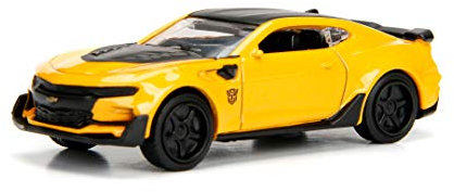 Jada Toys Transformers Spielzeugauto, Bumblebee oder Optimus Prime, 2 Verschiedene Versionen, zufällige Auswahl, Lieferung: 1 Stück, ab 3 Jahren