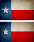 Akachafactory 2X Sticker Aufkleber Flaggen Flagge Fahne Vintage Texas TX