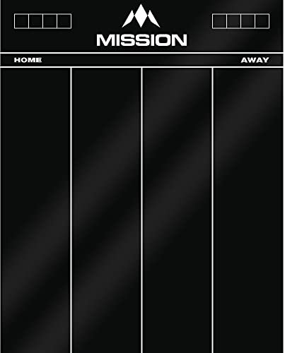 Mission Darts Scoreboard Flüssigkreide Acryl 501, Cricket-Tafel Whiteboard (501 Anzeigetafel)