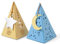 Sizzix Thinlits Stanzformen-Set, 7 Stück, Celestial Favor Box von Lisa Jones, 665184, Papier Kunststoff, Himmlische Kiste, Einheitsgröße