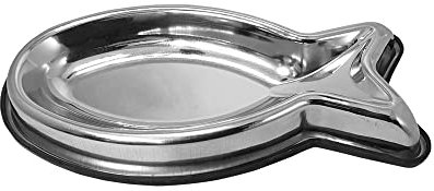 Nobby Edelstahlschale Fish, 21 cm, 0,17 ltr, 1 Stück