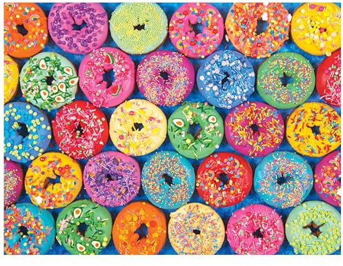 Cra-Z-Art - RoseArt - Kodak Premium - Lots of Sprinkles Donuts - 550 Teile Puzzle