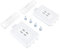 sparefixd for Bosch Built in Washing Machine Kitchen Door Magnet Kit Decor