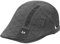 HAPPYPOP Schirmmütze Herren Schiebermütze Schwarz Driving Cabbie Jagd Flatcap Newsboy Cap