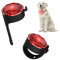 2 Stück hundehalsband Leuchtend für Nacht, Tubasion leuchthalsband Hund Aufladbar, 100% Wasserdichtem LED Licht für Hunde. Hundelichter für Nachtspaziergänge, Camping (Rot)