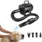 Hundefön Blower Hundefön Sehr leise Hundefön Testsieger Hundetrockner für Hunde und Katzen, 4 PS / 2800W Motor Einstellbare Geschwindigkeit, Hundetrockner mit 3 Düsen Hundeföhn Haustier Föhn Trockner